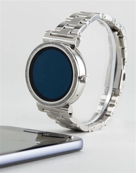 michael kors access smartwatch silver.